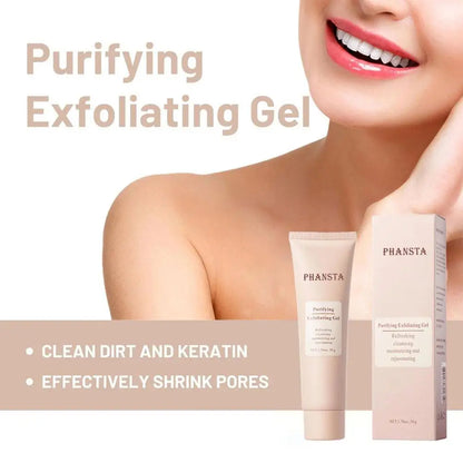 Face Exfoliating Gel Deep Cleansing Pores Remove Dead | Premium Care