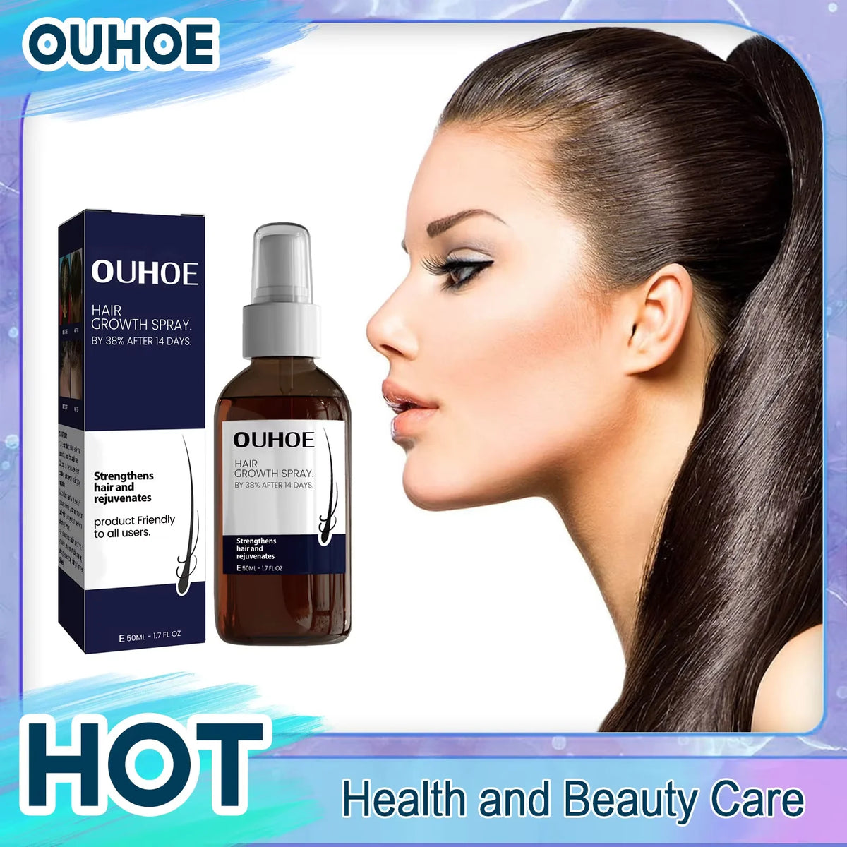 Hair Growth Spray Nourishing Moisturizing Thicker Longer Repair | Premium Care