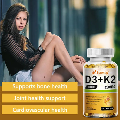 Garmtar Vitamin K2 (MK-7) + Vitamin D3 Cardiovascular Matrix - Garmtar Pure Supplements