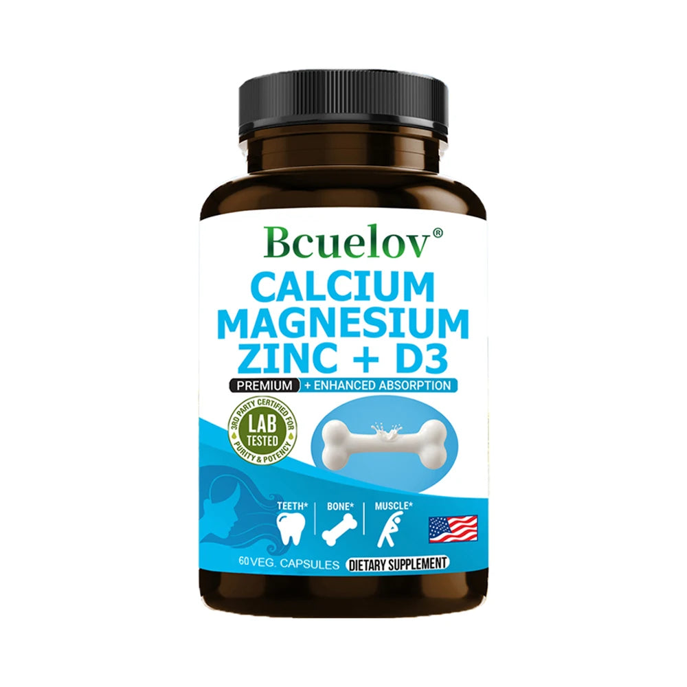Garmtar Calcium, Magnesium, Zinc & Vitamin D3 Bone Shield - Garmtar Pure Supplements