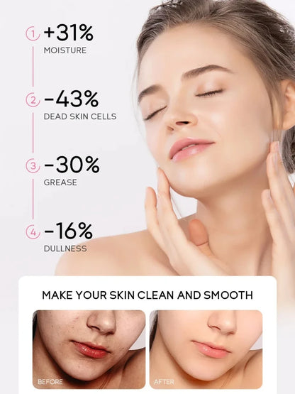 Sakura Exfoliating Peeling Gel Facial Scrub Moisturizing Nourishing | Premium Care