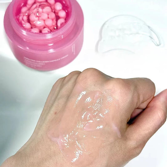 Korean Pdrn Pink Collagen Capsule Cream With Niacinamide | Premium Care