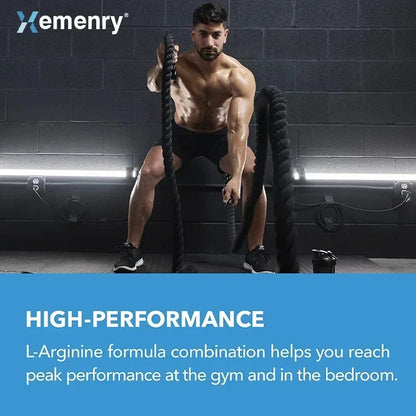 L-Arginine Nitric Oxide Complex – Endurance, Strength & Muscle Growth Formula
