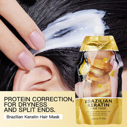 Collagen Deep Nourishing Hair Mask Repair Hot Dyeing | Premium Care