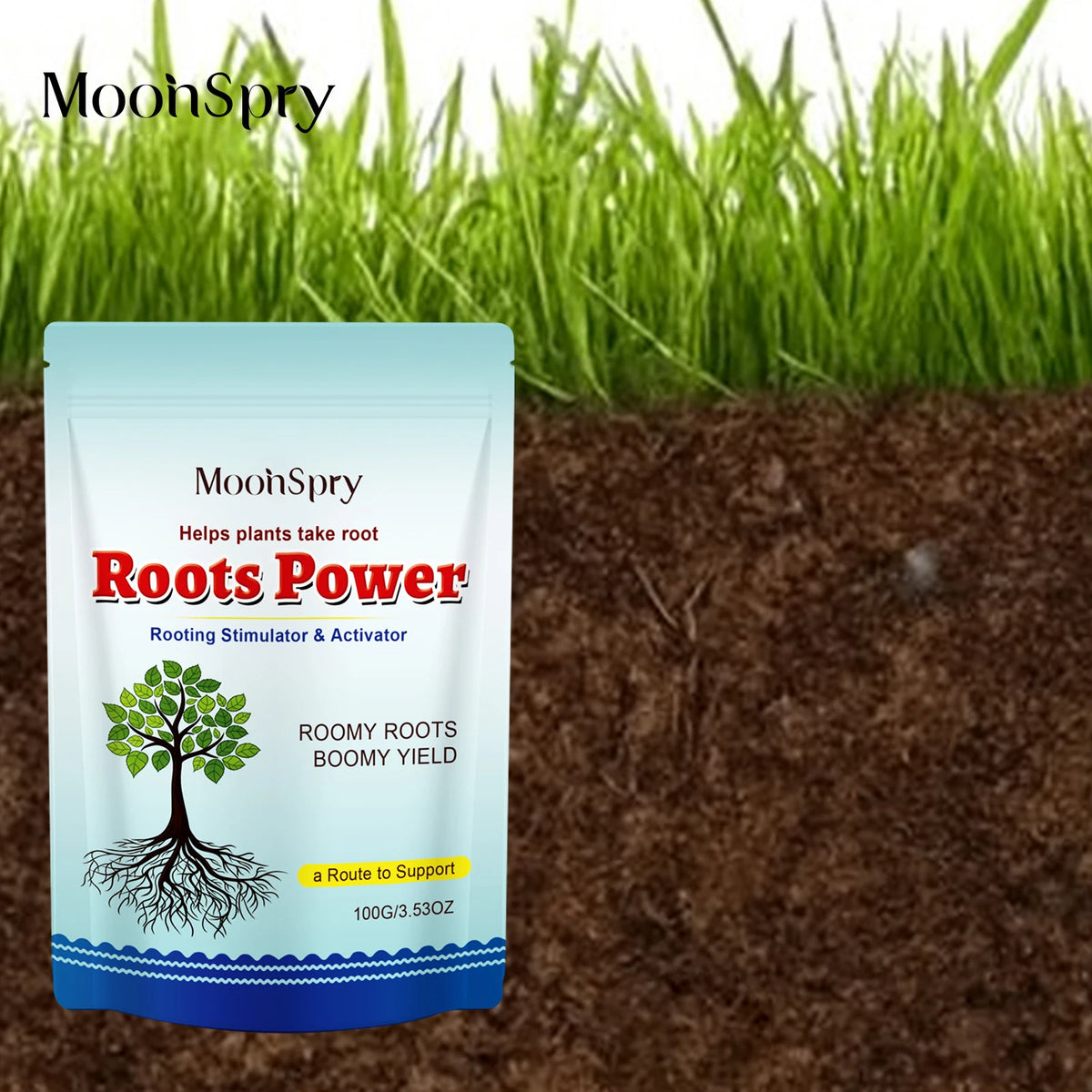 Plant Rooting Powder Root Growth Nutrient Supplement Boost Plant Robust Improve Nutrient Uptake For Houseplants Flowers Crops