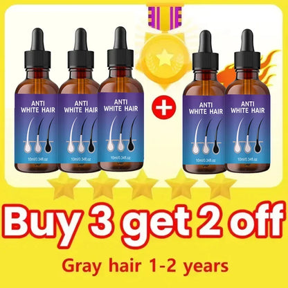 24 New White To Black Gray White Hair | Premium Care