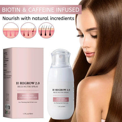 Hair Spray Rice Water Strong Hair Follicle Root | Premium Care