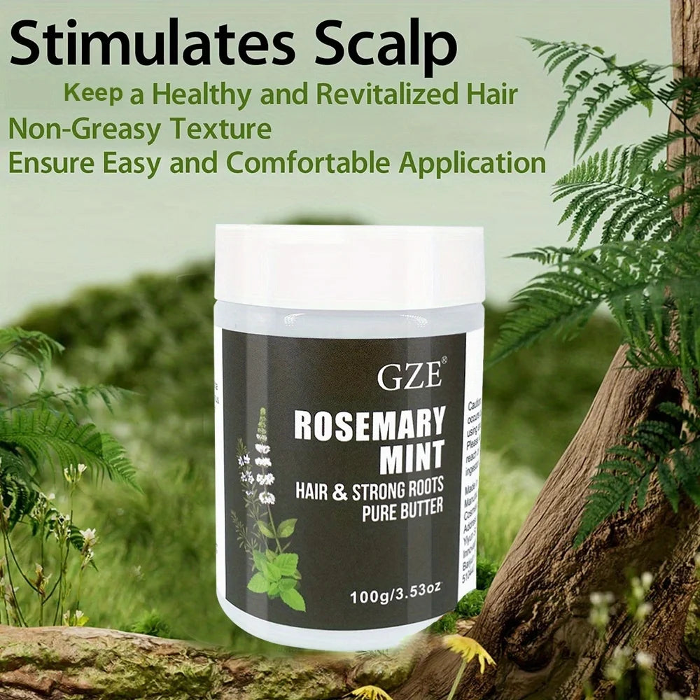 Gze Rosemary Mint Hair Strong Roots Butter Natural | Premium Care