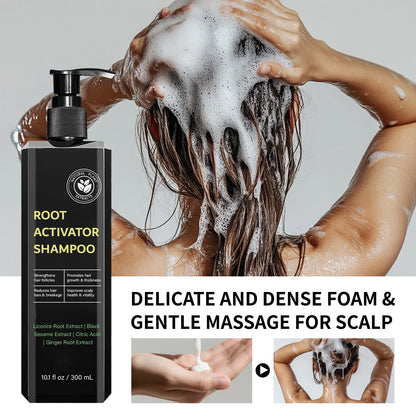 Hair Root Activator Shampoo 300ml Nourish Hair Roots | Premium Care