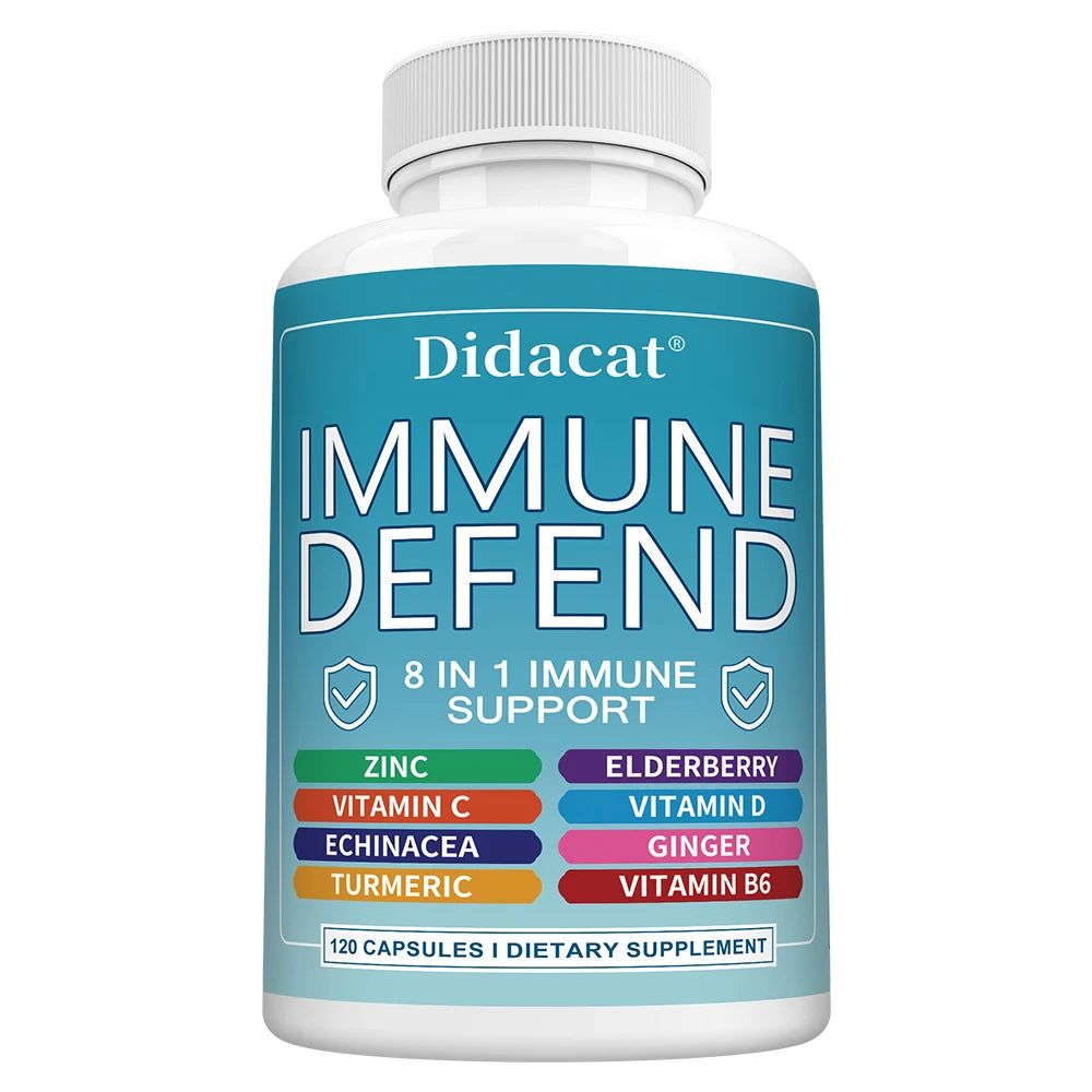 Garmtar 8-in-1 Immune Defense Support Complex - Garmtar Pure Supplements
