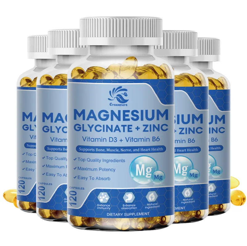 Garmtar Magnesium Glycinate & Zinc 500mg Mineral Complex - Garmtar Pure Supplements