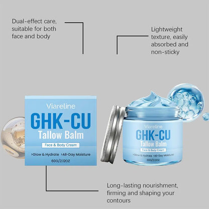 Ghk Cu Copper Peptide Tallow Balm For Face | Premium Care