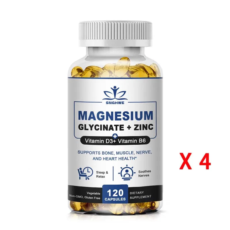 Garmtar Magnesium & Zinc Rest & Muscle Recovery Capsules - Garmtar Pure Supplements