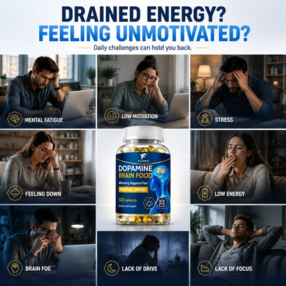 Garmtar Dopamine Brain Food & Nootropic Drive Matrix - Garmtar Pure Supplements
