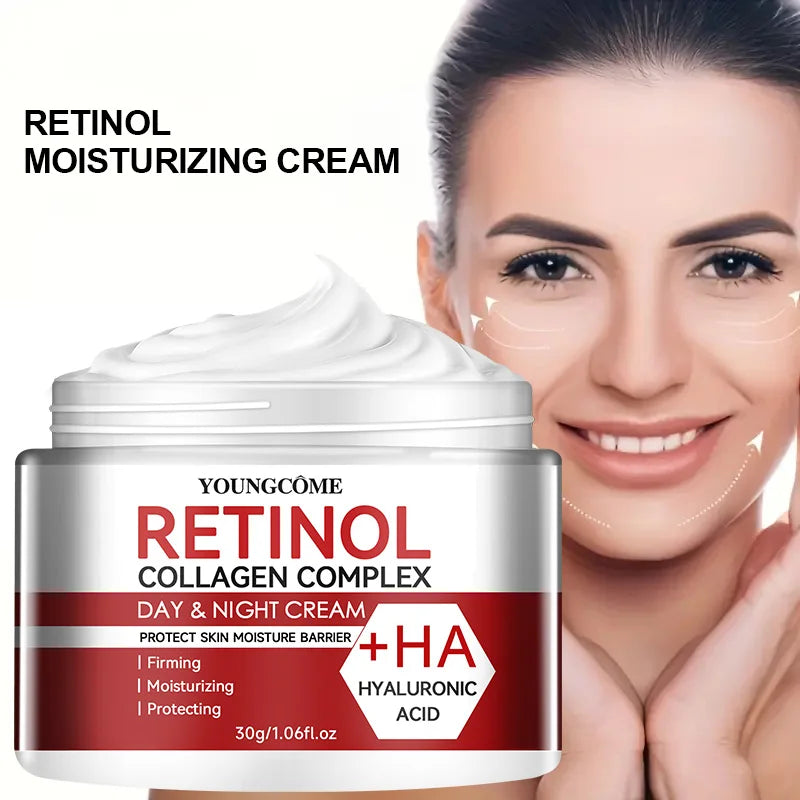 Retinol Collagen Facial Care Moisturizing Cream Deep Hydration | Premium Care