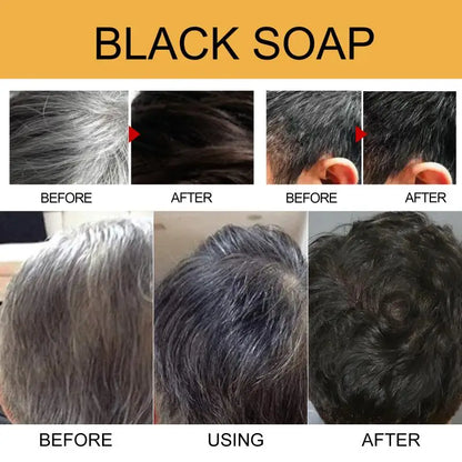 White To Black Hair Soap Effectively Remove White | Premium Care