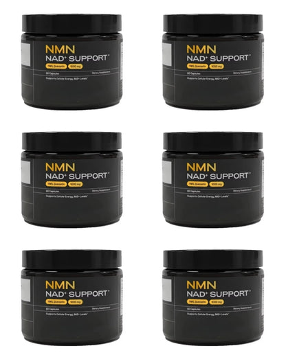 NMN 1000 Mg Capsule Supplement 4-in-1 Formula with TMG, Quercetin & Resveratrol NAD+ Supplement Supports Energy 60 Capsules
