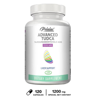 TUDCA Liver Supplement - Protect Liver, Anti-oxidation, Detoxify, Lower Blood Sugar, Relieve Anxiety, Promote Metabolism