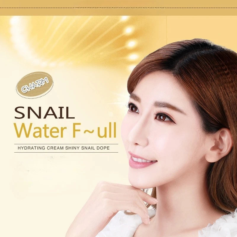 Snail Collagen Cream Anti Aging Fade Fine Lines Wrinkle Lightening Moisturizing Lifting Smoothing Nourishing Korean Cosmetics