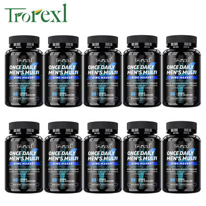 Men's Once Daily Multi-Vitality & Performance Complex – Male Firmness, Stamina & L-Arginine Support