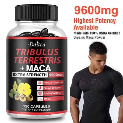 Premium Tribulus Terrestris Maca With Ashwagndha Panax Ginseng | Premium Care