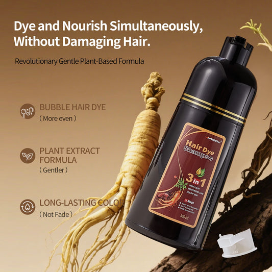 Meidu 3in1 Hair Dye Shampoo Easy To Use | Premium Care