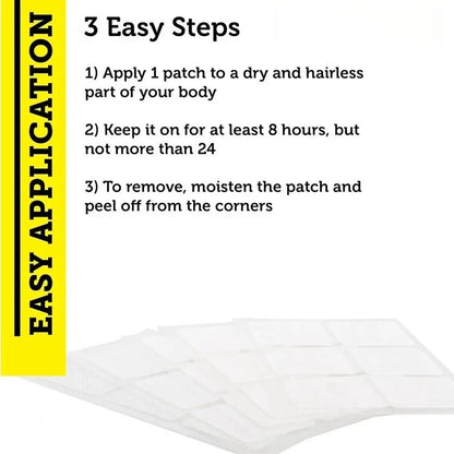 Transdermal 30-Day Testosterone Booster Matrix (Topical Patches)