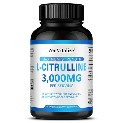 L-citrulline Supplement - Healthy Muscle Building, Energy, Strength, Immune System Support