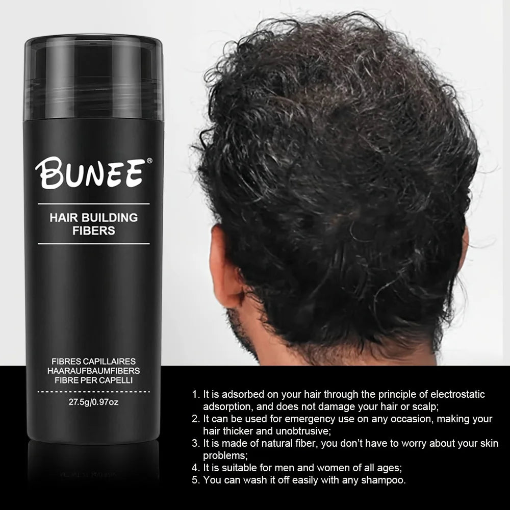 Bunee Hair Fiber 27 5g Mens Natural Hair | Premium Care