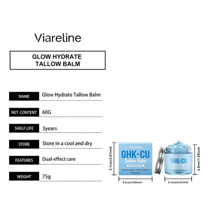 Ghk Cu Copper Peptide Tallow Balm For Face | Premium Care