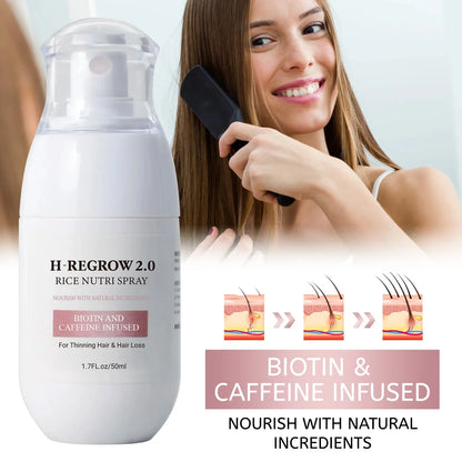 Hair Spray Rice Water Strong Hair Follicle Root | Premium Care