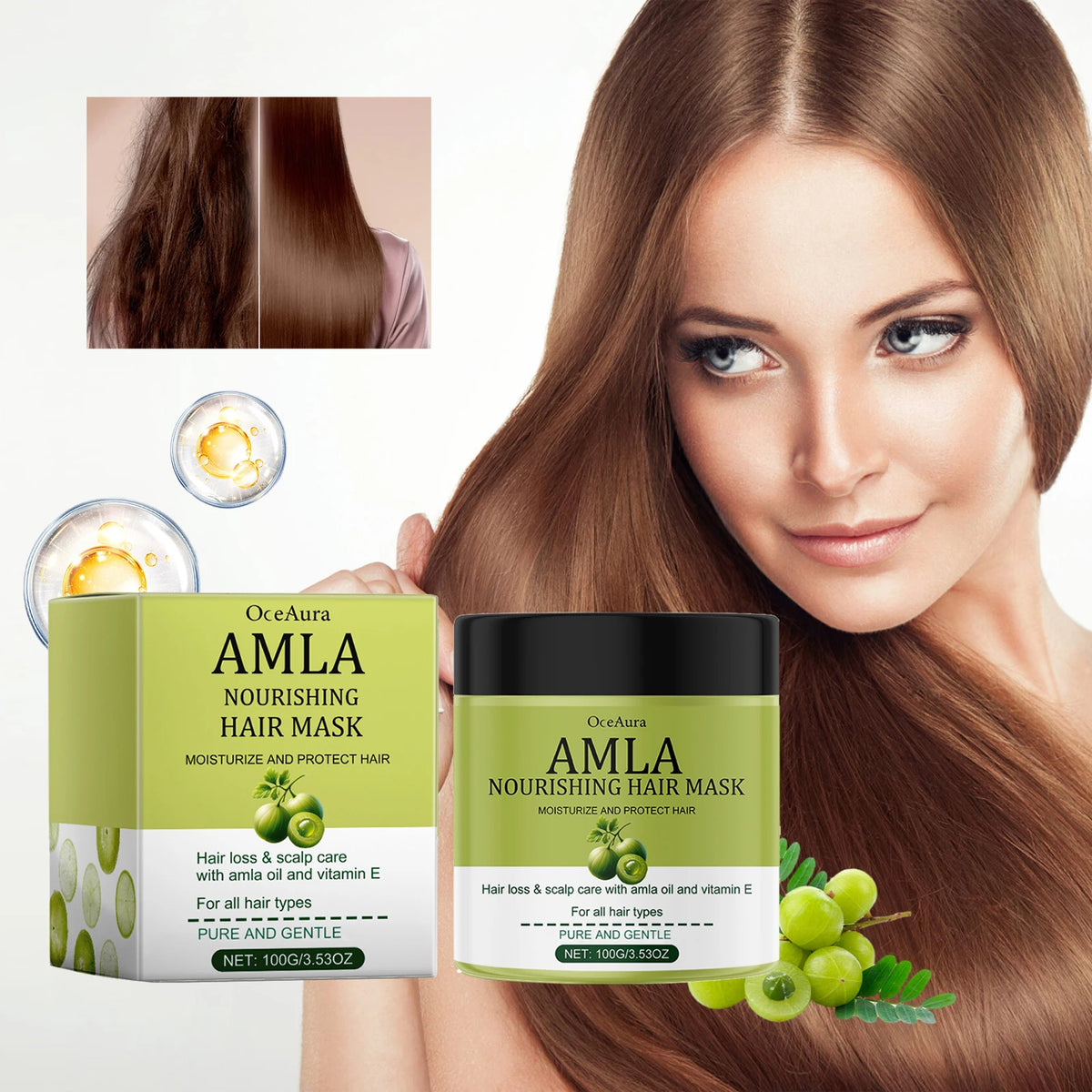 Hair Mask Original Amla Oil Hair Growth Moisturizing | Premium Care