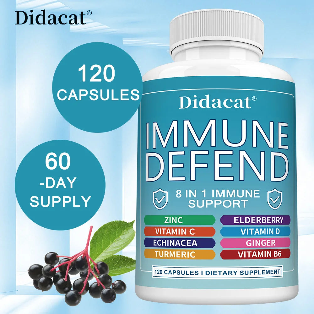 Garmtar 8-in-1 Immune Defense Support Complex - Garmtar Pure Supplements