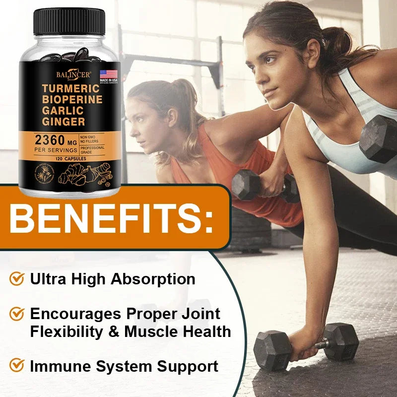 Garmtar Turmeric, Ginger & Black Pepper Joint Matrix - Garmtar Pure Supplements