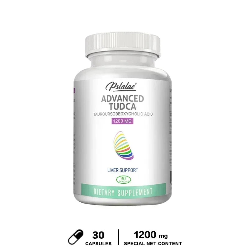 TUDCA Liver Supplement - Protect Liver, Anti-oxidation, Detoxify, Lower Blood Sugar, Relieve Anxiety, Promote Metabolism