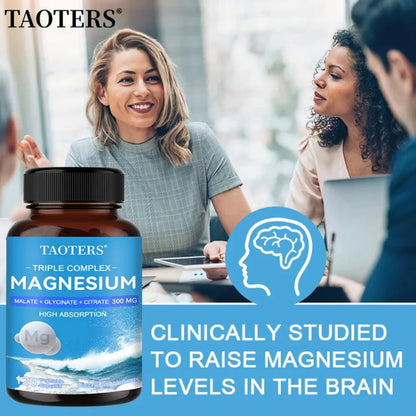 Garmtar Triple Magnesium Complex (Glycinate, Malate & Citrate) - Garmtar Pure Supplements