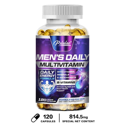 Men's High-Performance Daily Multivitamin – Cognitive Brain Health, Stamina & Muscle Support