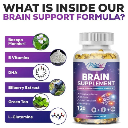 Garmtar Advanced Nootropic Brain Support with B-Vitamins - Garmtar Pure Supplements