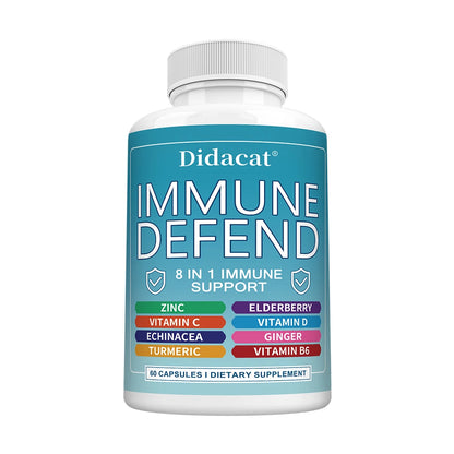Garmtar 8-in-1 Immune Defense Support Complex - Garmtar Pure Supplements