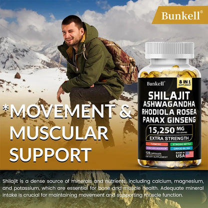 Garmtar Himalayan Shilajit 8-in-1 Vitality Complex - Garmtar Pure Supplements