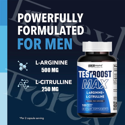 L-Arginine Male Revitalize Complex (100 Tablets) – Peak Firmness, Intimate Stamina & Vitality