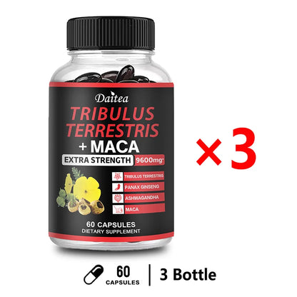 Premium Tribulus Terrestris Maca With Ashwagndha Panax Ginseng | Premium Care