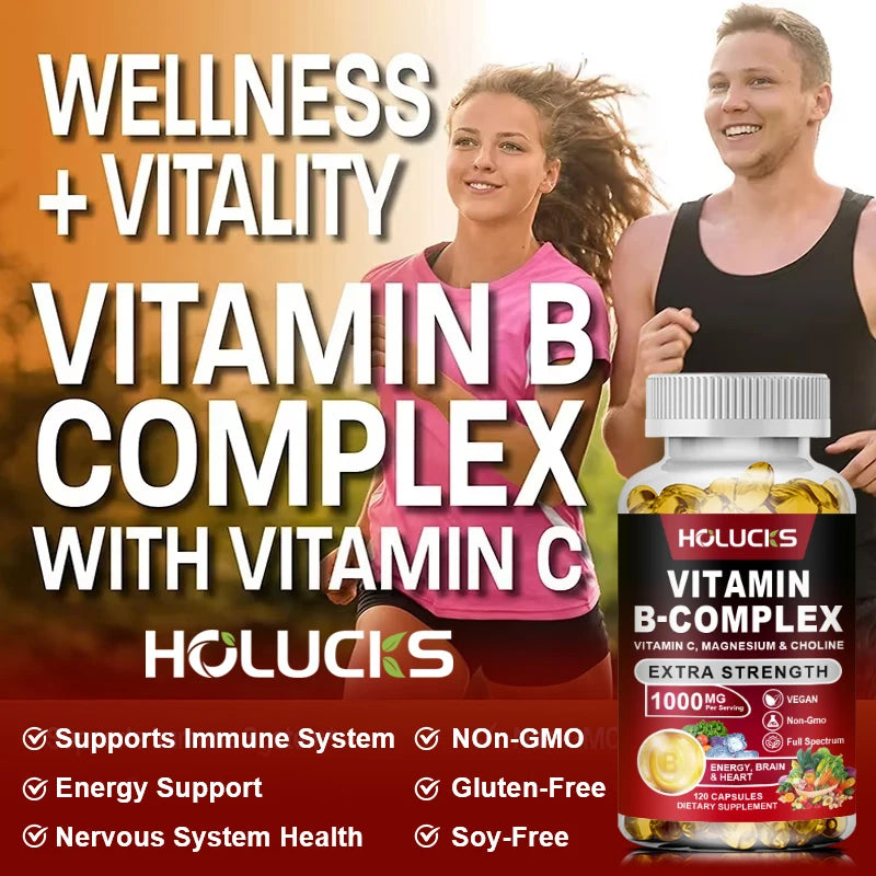 Garmtar Super Vitamin B-Complex (B1, B2, B3, B5, B6, Biotin, B12) - Garmtar Pure Supplements