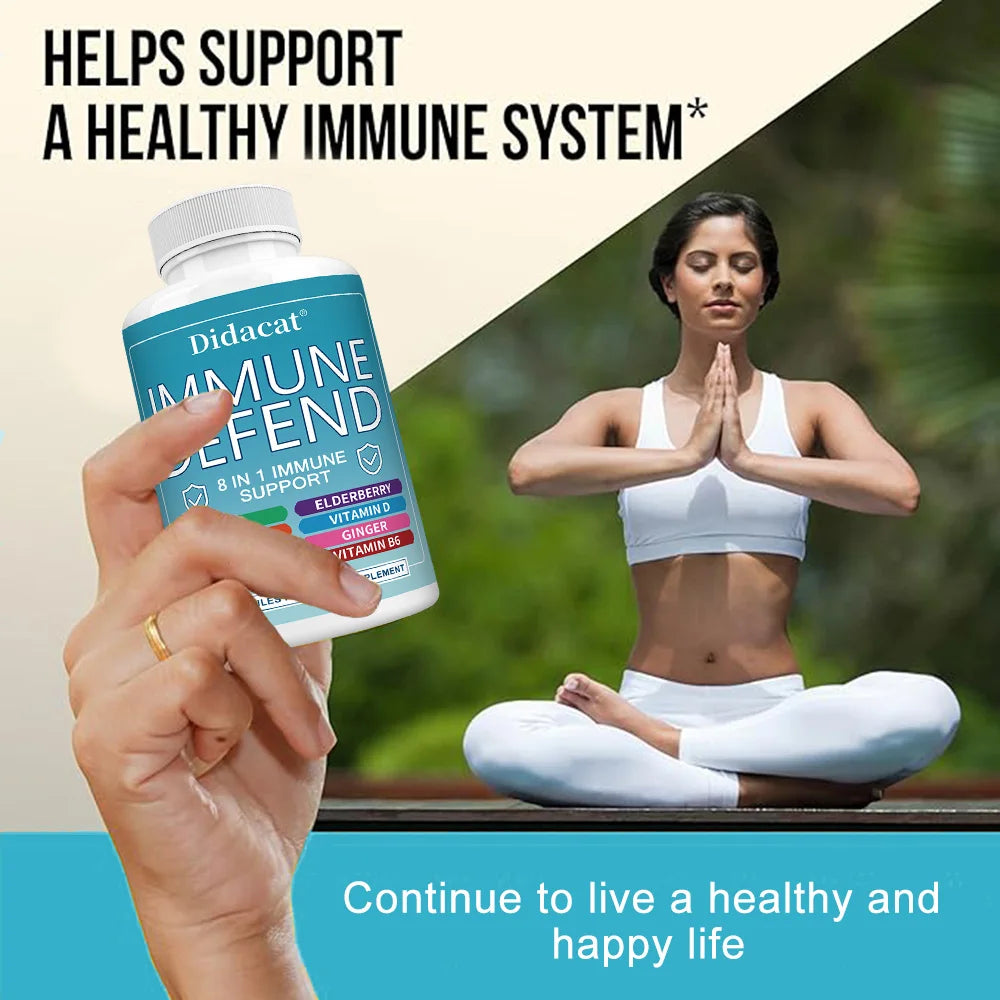 Garmtar 8-in-1 Immune Defense Support Complex - Garmtar Pure Supplements