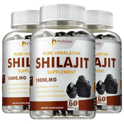 100% High Purity Shilajit Mineral Supplement - Improve Performance, Relieve Stress, Improve Mood, Increase Male Size, Non-GMO