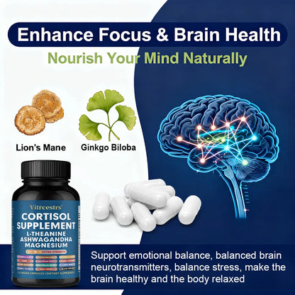 Garmtar 13-in-1 Cortisol Support & Adrenal Health Matrix - Garmtar Pure Supplements