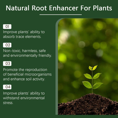 Plant Growth Enhancer Powder 100g Plant Growth Nutrient Fertilizer Multi-Purpose Rooting Supplement for Soil Culture Mixed