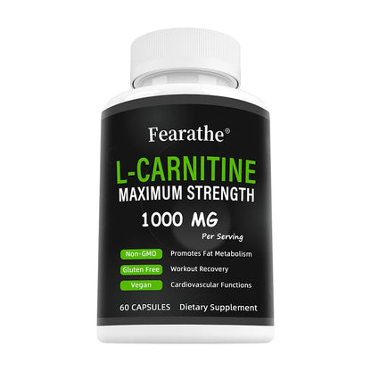 Garmtar L-Carnitine 1000mg Metabolic & Energy Matrix - Garmtar Pure Supplements