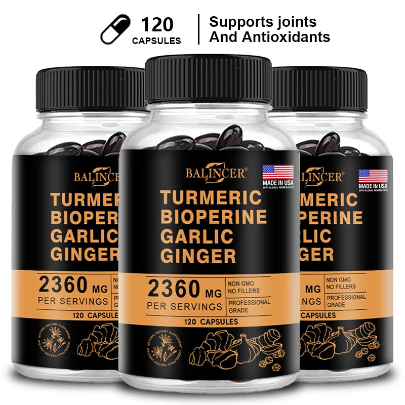 Garmtar Turmeric, Ginger & Black Pepper Joint Matrix - Garmtar Pure Supplements