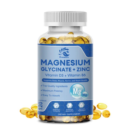 Garmtar Magnesium Glycinate & Zinc 500mg Mineral Complex - Garmtar Pure Supplements
